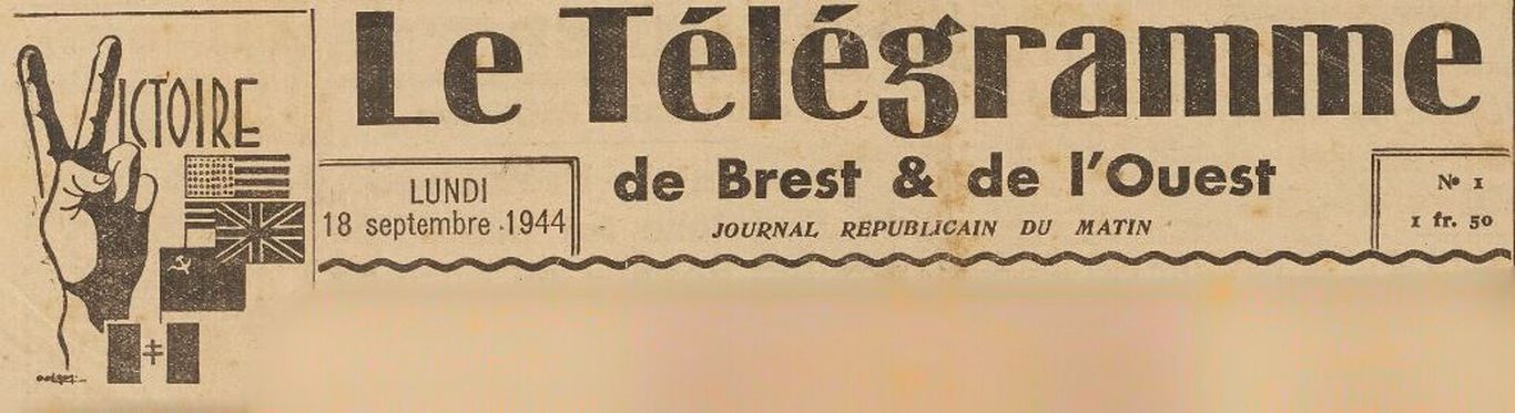 bandeau télégramme