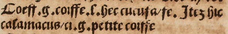 Extrait du Catholicon